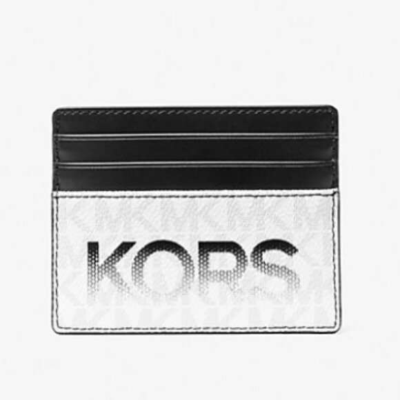 Michael Kors Cooper Graphic Logo Tall Card Case NWT - Picture 1 of 2